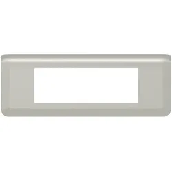 Legrand 079316L Rahmen 6-modulig horizontal Mosaic Aluminium
