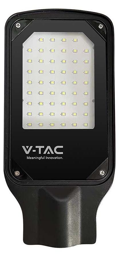 V-TAC LED-straatverlichting Zwart 30 Watt 2510 Lumen 4000K IP65
