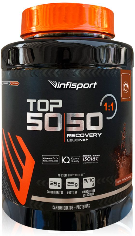Infisport Top 50/50 Recovery 1:1 Chocolate 1,2 Kg