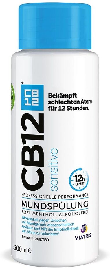 CB12 Mundspülung gegen Mundgeruch: schützt Zähne & Zahnfleisch