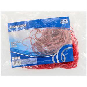 TipTop-Office Gummiringe, Ø 64mm, rot, 100g