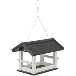 Trixie natura birdfeeder,hanging,pine.,36×25×25cm,black/white, Futternapf
