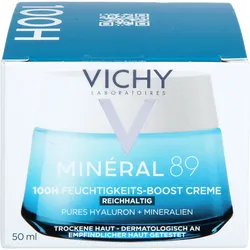 Vichy Mineral89 100H Creme Reichhaltig mit Duft 50 ML