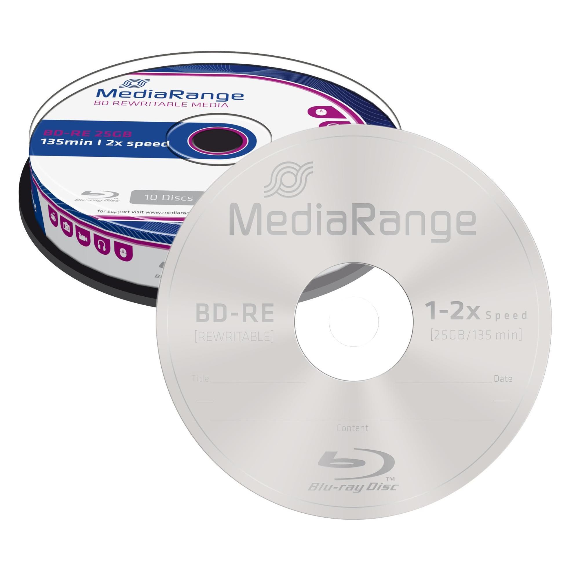 MediaRange BD-RE 10 P. (10x) (MR501)