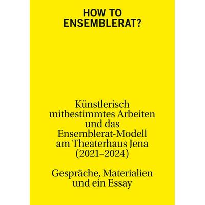 How to Ensemblerat?, Taschenbuch von , BoD – Books on Demand, 978-3-7597-5872-9