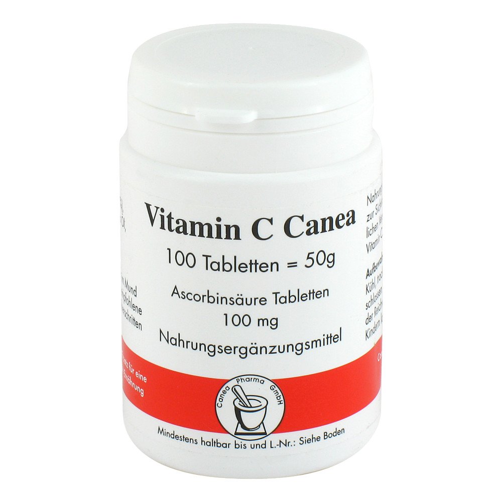 Pharma Peter GmbH Ascorbinsäure 100 mg Canea Tabletten 04526495