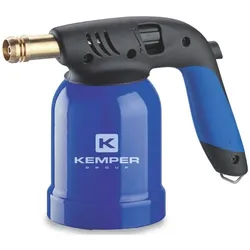 Gaslötlampe Stahlgehäuse Piezo Gaskartuschen 190g KEMPER