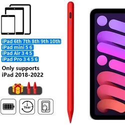Aktiver iPad-Stift mit Palm Rejection und LED-Anzeige - red