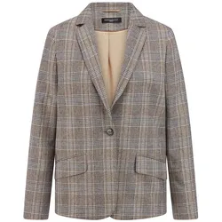Blazer schmalem Reverskragen Fadenmeister Berlin mehrfarbig, 44