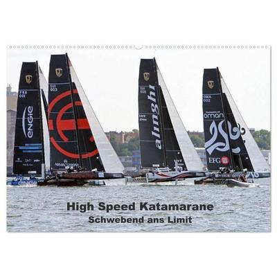 High Speed Katamarane - Schwebend ans Limit (Wandkalender 2026 DIN A2 quer), CALVENDO Monatskalender