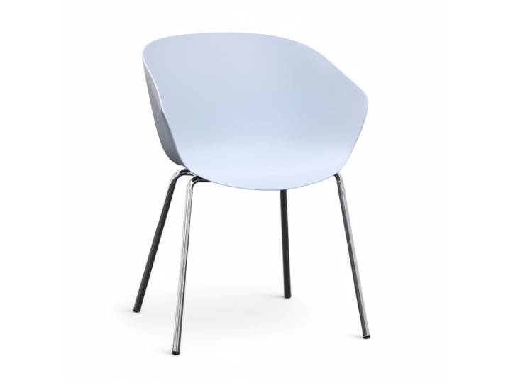 Besucherstuhl Milani Stay Blau, Neu - Perfekt für komfortables Sitzen