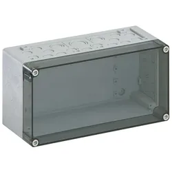 Spelsberg Leergehäuse 690V PC grau transp. AKi 1-t