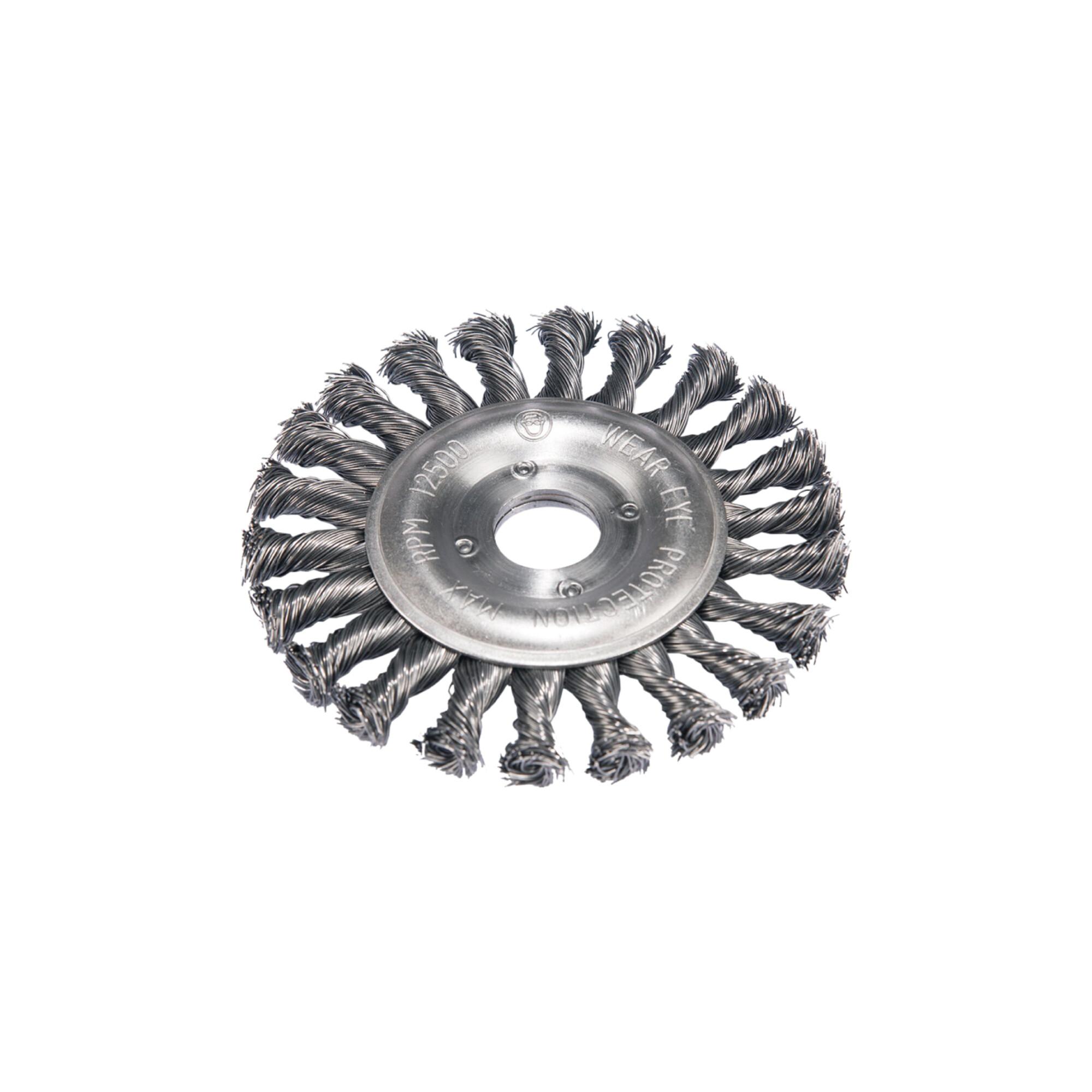 KS Tools Rostfreie Stahldrahtrundbürste 0,5mm, Ø 115mm (340.0046)