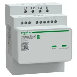 Schneider Electric EVA2HPC3 Schneider Charge Peak Controller, Anti-Auslöse-Modul, Überlastschutz, 3-phasig, PLC, Pairing mit 1 Wallbox
