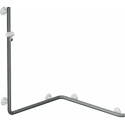 HEWI Duschhandlauf System 800 K, Anthrazitgrau