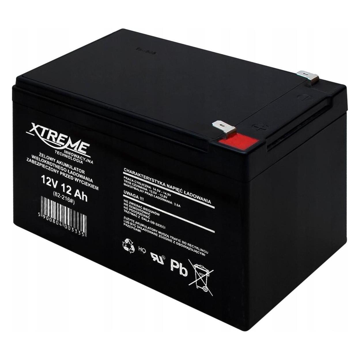 Xtreme Bleibatterie 12V (12000 mAh, 12 V) (82-216#)