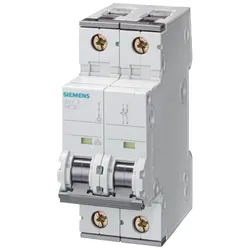 Siemens 5SY4245-7 Leitungsschutzschalter 400V 10kA, 2-polig, C, 45A, T=70mm 5SY42457