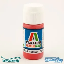 Italeri Acrylfarbe rot glänzend 20ml 4605