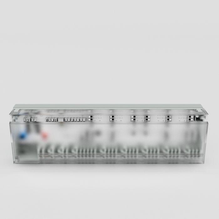 Möhlenhoff Alpha-Basis direct 10 Kanal, B 21402-10N2 230V Standard Plus - 10 Zonen: 230 V, NC, für Stellantriebe 230 V, Heizen/Kühlen, Pumpensteuerung