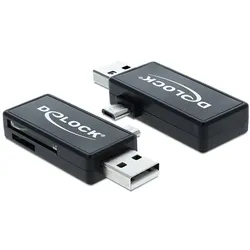 DeLOCK 91731 Kartenleser USB 2.0 Schwarz