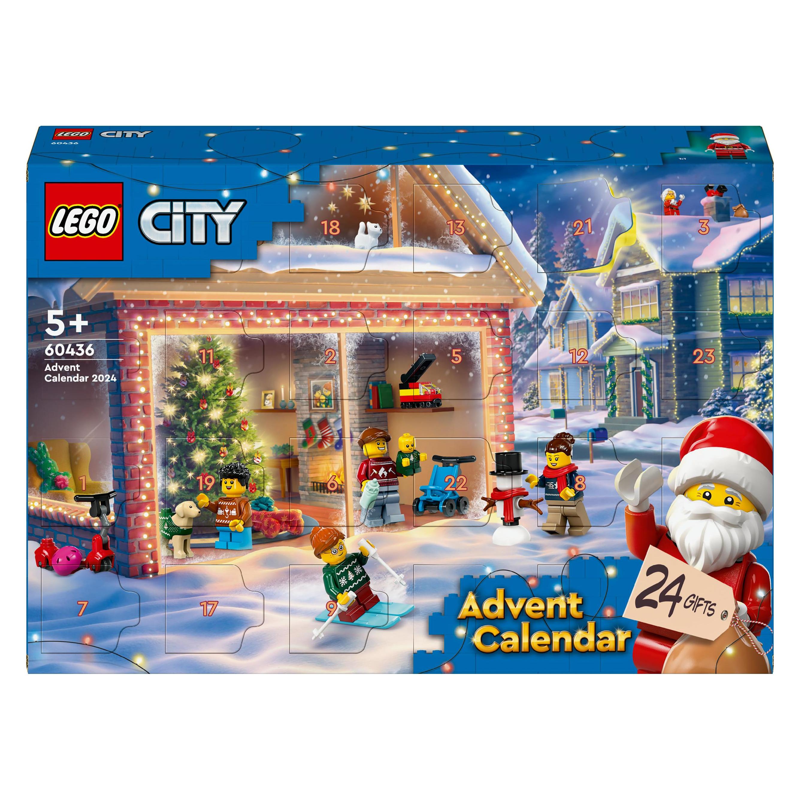 LEGO City Adventskalender 2024 (24 Türchen) (60436)