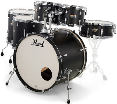 Pearl Decade M. 6pcs Shell Pack S.BK Satin Slate Black