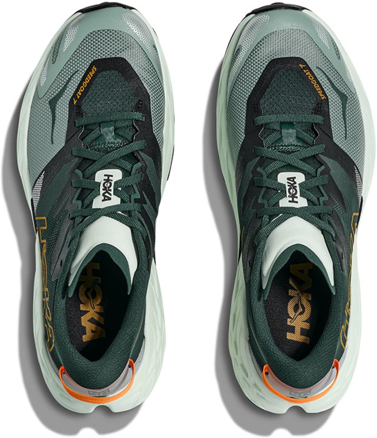 Hoka Speedgoat 7 Trailsko (Herre) - 42 ⅔, Black/white