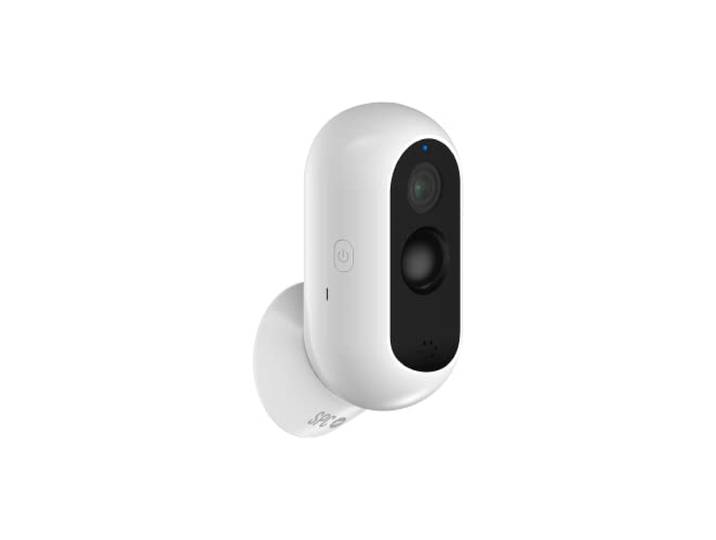 SPC MAGNES 3 - Caméra WiFi intérieure/extérieure sur batterie Batterie rechargeable 9600mAh\, vision nocturne\, IP65\, détection de mouvement\, audio bidirectionnel\, application SPC IoT