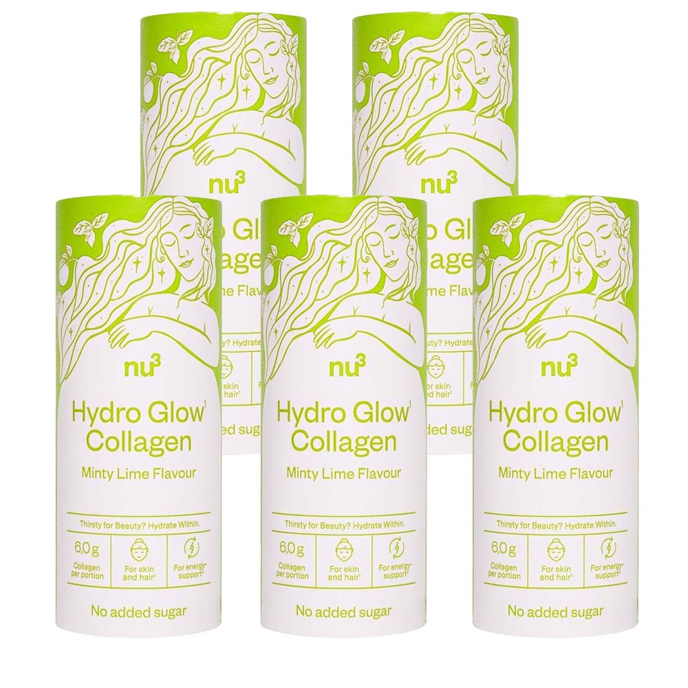 nu3 Hydro Glow Collagen Minty Lime Flavour x5 5x240 ml Sonstige