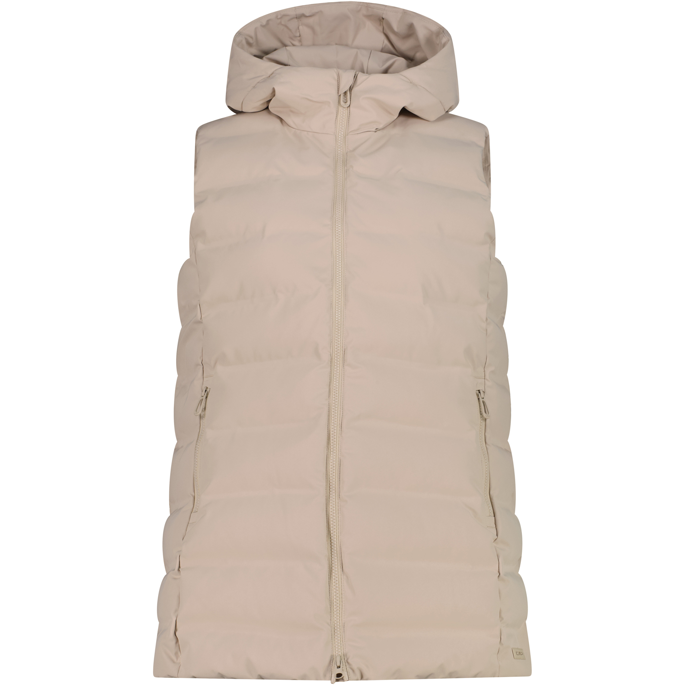 CMP Weste Damen Kunstfaserwesten beige Größe L Lifestyle Wasserdicht