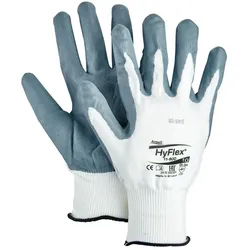 ANSELL Schutzhandschuhe HyFlex 11-800 Gr. 8 weiß/grau