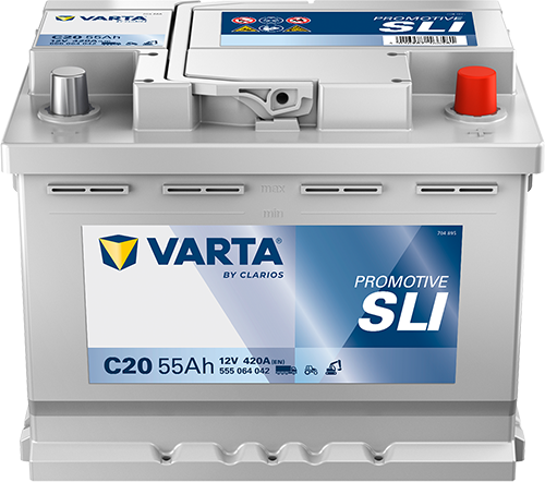 Varta Starterbatterie Promotive Sli 12 V, 55 Ah, 420 A 555064042k182 12v 68ah 420a