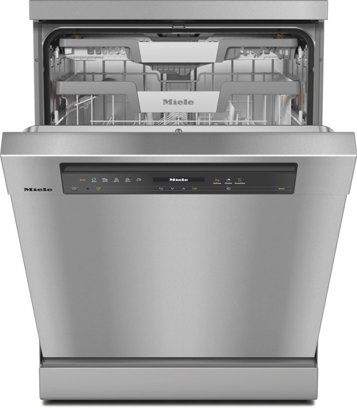Miele G7600SC 60 cm Geschirrspüler freistehend sehr leise 14 Maßgedecke aquaStop Funktion (Grau) 12338370