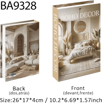 Inspire Picks Ukiyo e Lucky Cat Decorative Book Storage Box Japanese Style Hidden Storage Decor ba9328