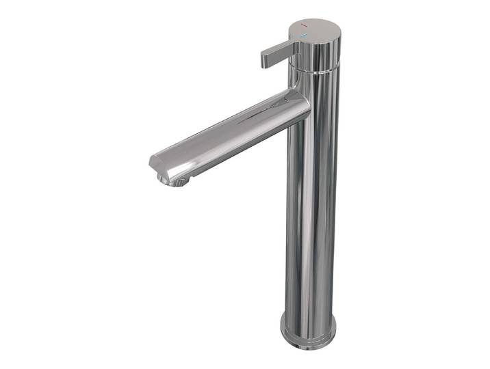 Brauer Chrome Edition Verhoogde Opbouw Wastafelmengkraan Model E Chroom