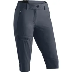 Maier Sports, Damen, Outdoorhose, Lulaka Capri Loop (44), Blau