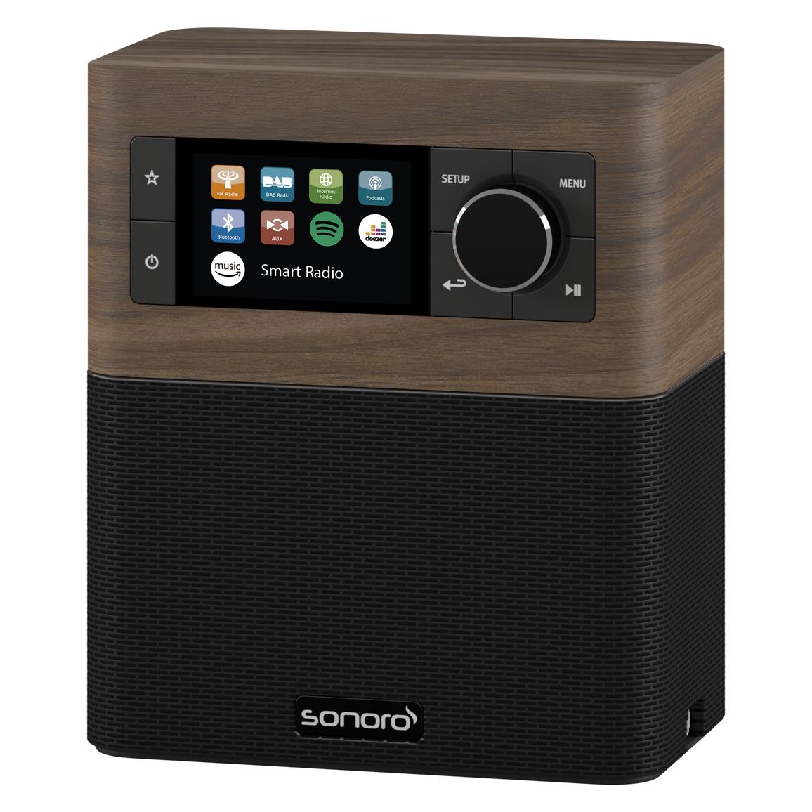 Sonoro Stream (DAB+, FM, Internetradio, Bluetooth, WLAN) (SO-4110-101-WB)