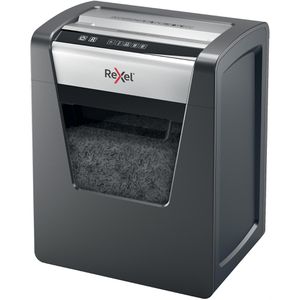 Rexel Aktenvernichter 2104575EU Momentum M510, schwarz, 10 Blatt, 23 Liter Behälter, 2x15 mm Partikelschnitt, P-5