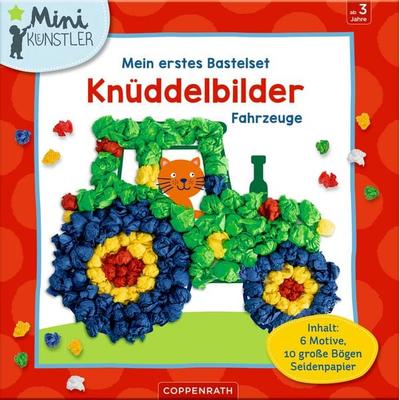Mein erstes Bastelset: Knüddelbilder - Fahrzeuge