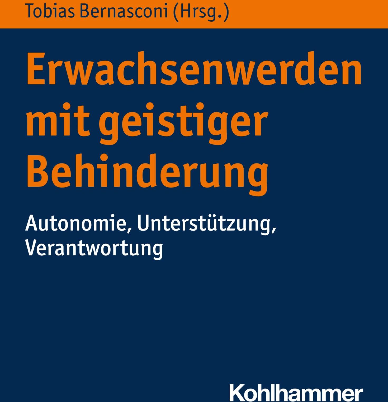 Kohlhammer Erwachsenwerden mit geistiger Behinderung