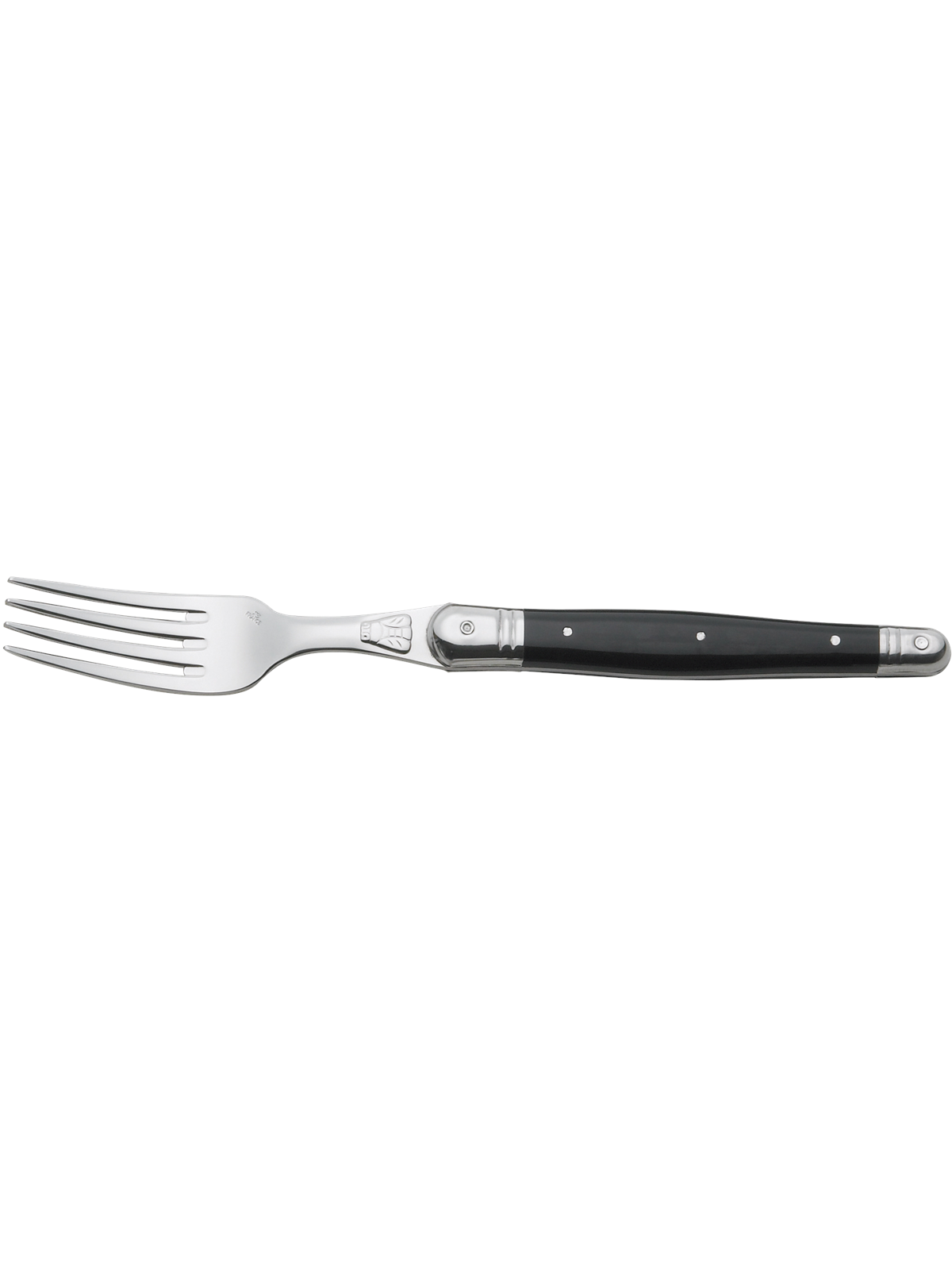 Jean Dubost Gabel schwarz 1,5 mm Laguiole