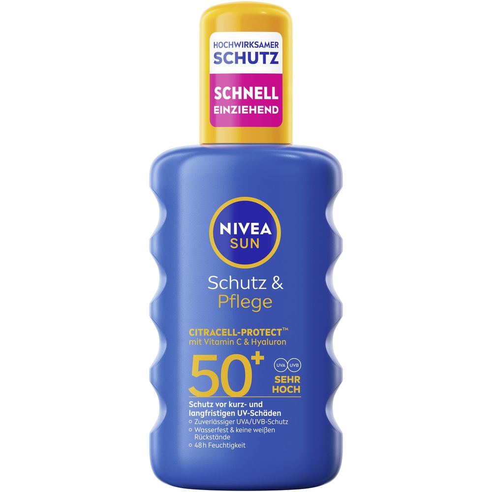 Nivea Sun Schutz & Pflege Sonnenspray LSF 50+ 200ml 200 ml