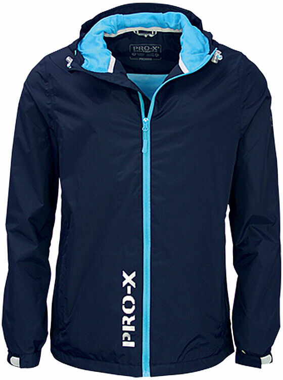 PRO-X ELEMENTS Kinder Regenjacke Flashy dunkelblau   164 B
