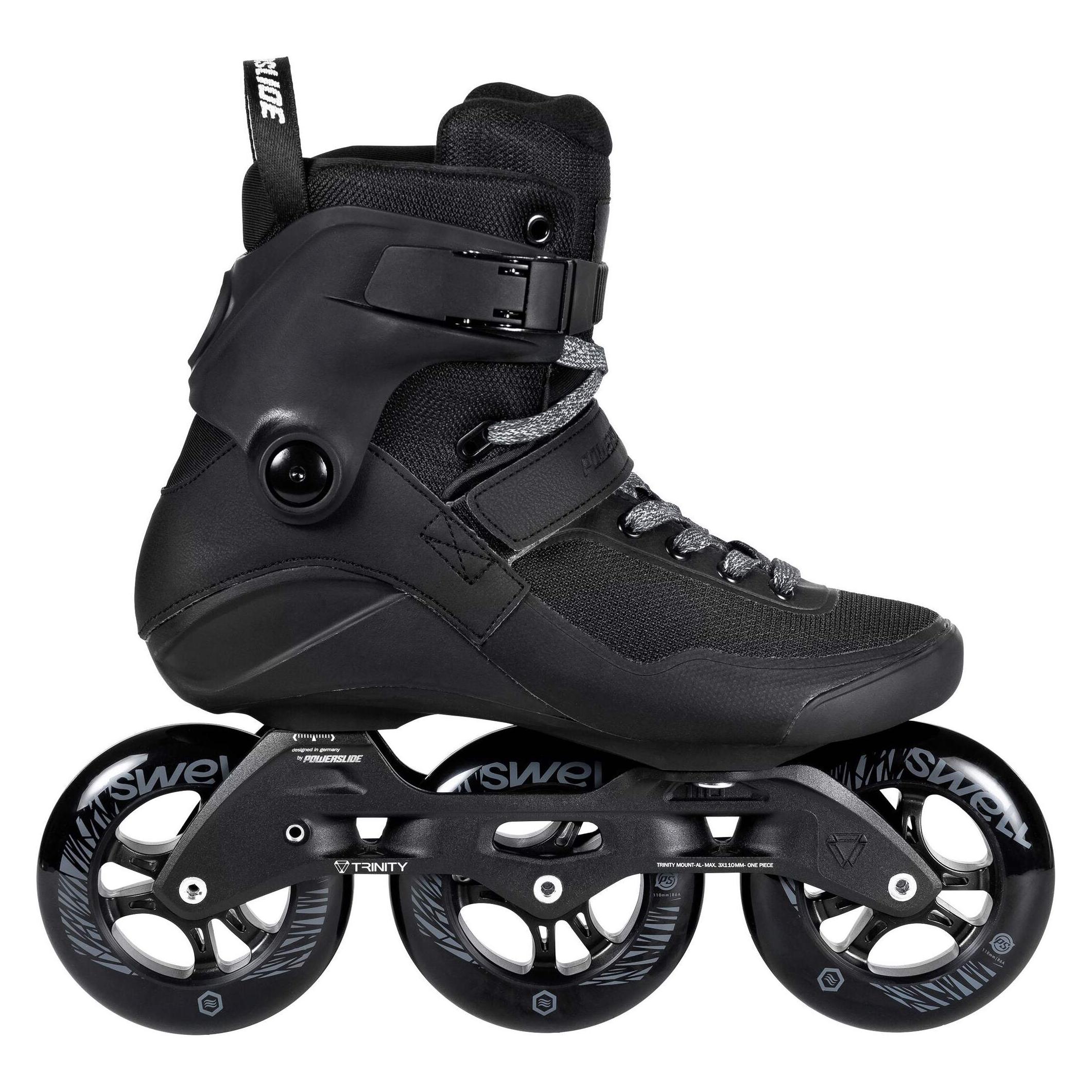 Powerslide SWELL PERFORMANCE SKATES Triple Black 113 (47) (510038)