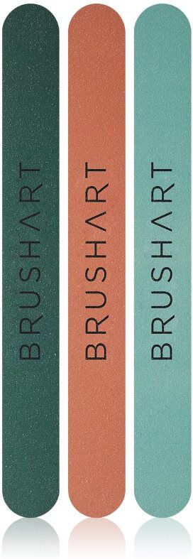 BrushArt Accessories Nail file set nail file set shade Mix 3 pc