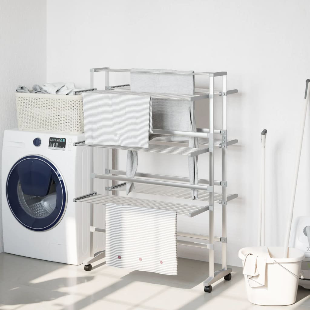 Rebrilliant Free-Standing Drying Rack 129cm H X 89cm W X 64cm D