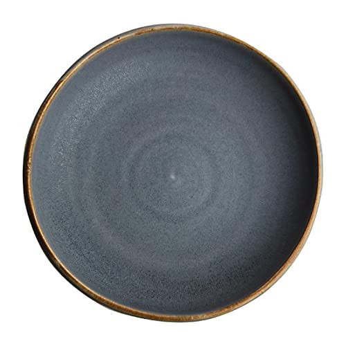 Olympia Canvas diepe coupe borden Blauw Graniet 23 cm