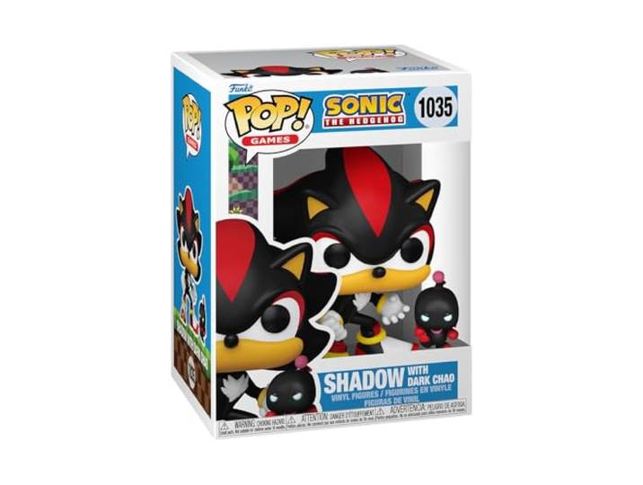 Funko POP! & Buddy: Sonic - Shadow the Hedgehog met DChao - Sonic the Hedgehog - Verzamelbaar Vinyl Figuur - Cadeau Idee - Officiële Koopwaar -Videospel Fans