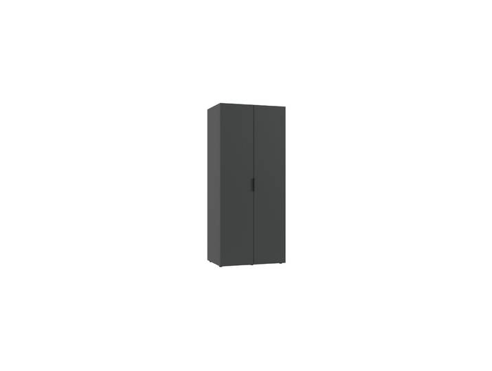 Kleiderschrank Modu graphit Holzwerkstoff B 80 cm