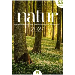 Ackermann, Kalender, Natur Wochenkalender 2027 (Hochformat)
